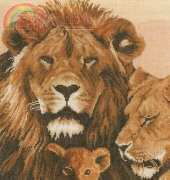 Lanarte 35047 Lion Family