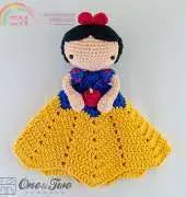 One and two company- Carolina Guzman- Snow White Lovey Security Blanket