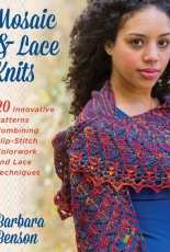 Mosaic & Lace Knits  by Barbara Benson