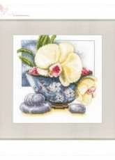 Vervaco PN-0021474 - White Orchid