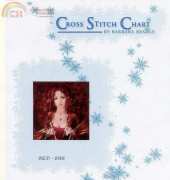 Cross Stitch Chart by Barbara Beadle - Star Charts 2006  Red - Bab