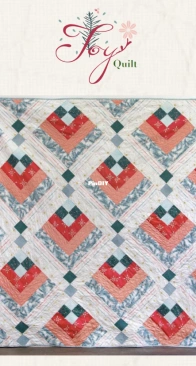 Art Gallery Fabrics - AGF Studio - Joy Quilt Pattern - 74" x 74" - free