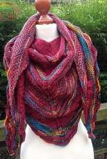 Herbstinspirationen Shawl/Wrap by Barbara Dahnke -Eng.,German-Free