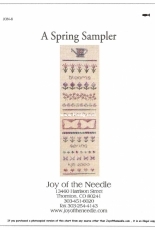 Joy of the Needle JON-8  - A Spring Sampler