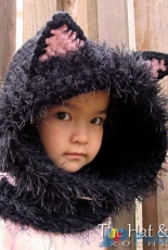 The Hat and I - Marken - The Cats Meow  Hooded and Cowl