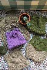 Baby Bear Beanie by Made at Linden-Free