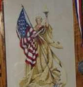 The Lady of the flag by Mirabailia