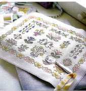 Floral Inspiration from RD The Big Book of Cross-Stitch Designs