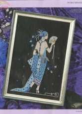 Art Deco Fashionista by Lesley Teare from Cross Stitch Gold 73