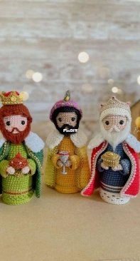 Encantarte Croche - Three Wise Men - Ebook Reis Magos - Edna Paulino de Alcantara - Portuguese