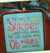 Cherry Wood Designs Studio CW-33 - That Kind of Stitcher