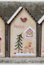 Fleurs de Lin - Nichoir de Noel PCS