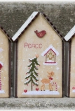 Fleurs de Lin - Nichoir de Noel PCS