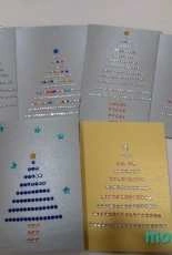 Scrapbook Christmas cards.