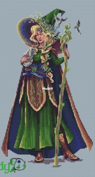 Art Stitch - LadyD - The Witch of March by Daria Smirnova