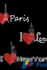 Tani211 - I Love Paris Pillow XSD - Free