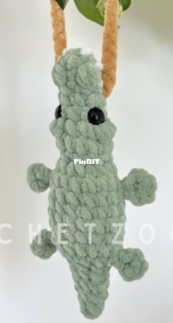 The Crochet Zoologist - EmsCosyCreatures - Emily / Em - Camilla the Crocodile