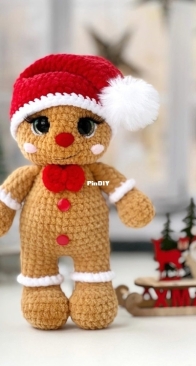 Katy Mimi Toys / grebneva Toys _ Crochet Pattern Gingerbread _ English
