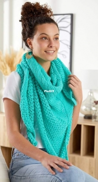 Premier Lacy Triangle Shawl