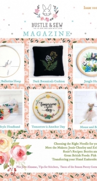 Bustle and Sew Issue 101   June 2019