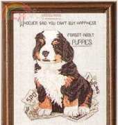 Jeanette Crews Designs JCD #1193 - Tailwaggers #1 Happiness PCS
