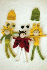 Jennie Eveleigh Lamond - Sunflowers and Ladybug - English