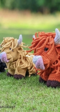 Cottontail and Whiskers - Bea King - Tunnock, Haggis and Midge Highland Cow