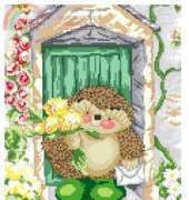 DMC K5463 Country Companions - Rose Cottage