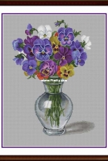 Pansies by Anna Ulchitskaya