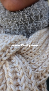 Faux Fur Retail Dupe Scarf by Gabrielle Matthews-Free