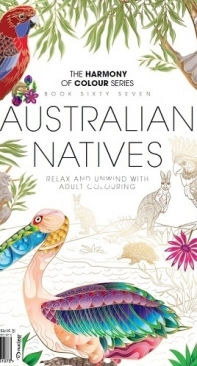 The Harmony of Colour Series 67 - Australian Natives Colouring Book