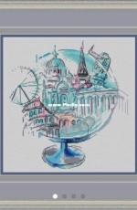 MiAxStitch - The Globe by Minasyan Yana