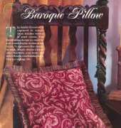 Baroque Pillow from Just Cross Stitch January/February 2006