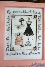Sue Hillis Designs - C219 - Oh La La ( La Petite Robe Noire - Petite Black Dress ) in XSD
