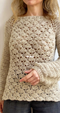 Taller Celeste - Pilar Gaete Tsicrictsi - Sweater Diamante - Spanish