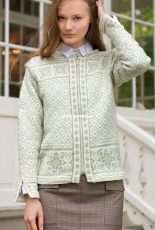 Dale Gull 334-02 HARMONY JAKKE by Randi Sunde – Norwegian – free