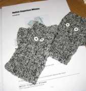 Owlish Mittens for my daughters Christmas stocking