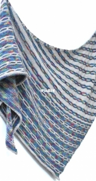 Always be Brave Shawl - The Sock Edit by Helen Kennedy - Free