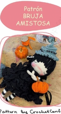 Crochet Confetti Shop - Irina Moilova - Friendly Witch