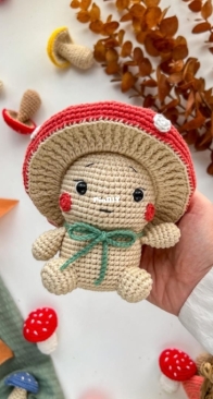 Labada Crafts - Gülizar Sezer - Mushi the Mushroom