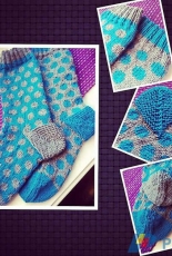 Prikkedilla Socks by Lena Kristine Kvile /KvileKaos Design-Eng-Free