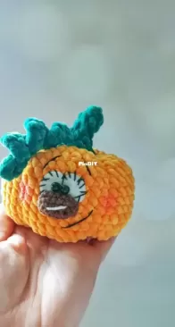 Toys Zone _ Crochet Halloween Decoration Halloween Pumpkin _ English