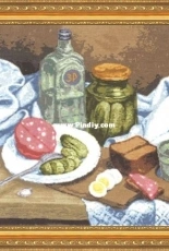 Zolotoe Runo SZH-010 - Still Life With Cucumbers