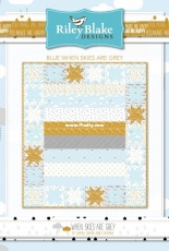 RBD-Riley Blake Designs-Blue, When Skies Are Grey by Simple Simon-Free Prpject