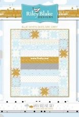 RBD-Riley Blake Designs-Blue, When Skies Are Grey by Simple Simon-Free Prpject
