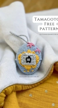 Oliyanko Amigurumi - Pavlina Svarcova - Tamagotchi - English and Slovak - Free