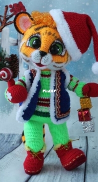 hand_made_17 - Marina Maurina - Марина Маурина - Tiger Kiryusha- Тигрюша Кирюша - Russian
