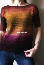 Biscotte Yarns - Metamorphic Tee by Andrea Yetman free