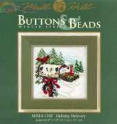 Mill Hill - Buttons & Beads Winter Series MH14-1302 Holiday Delivery