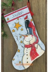 Dimensions 70-08924 Tall Hat Snowman